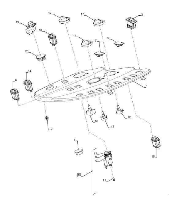 87444610 - переключатель