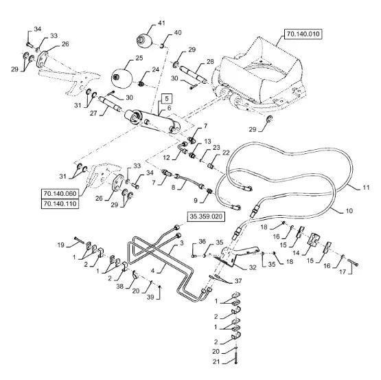 47622794 - Цилиндр гидравлический